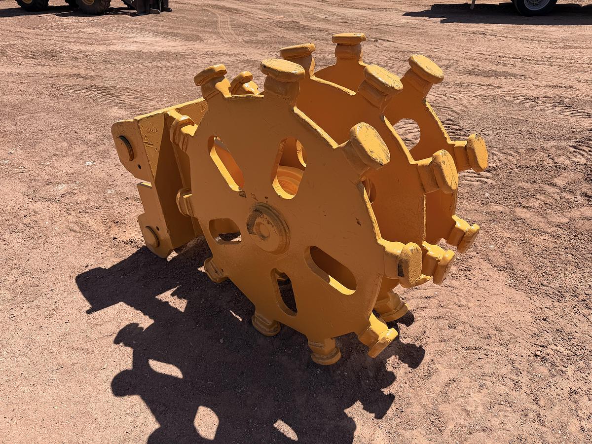 Used 24" Excavator Compaction Wheel
