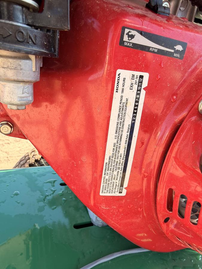 Used Walk Behind Stump Grinder