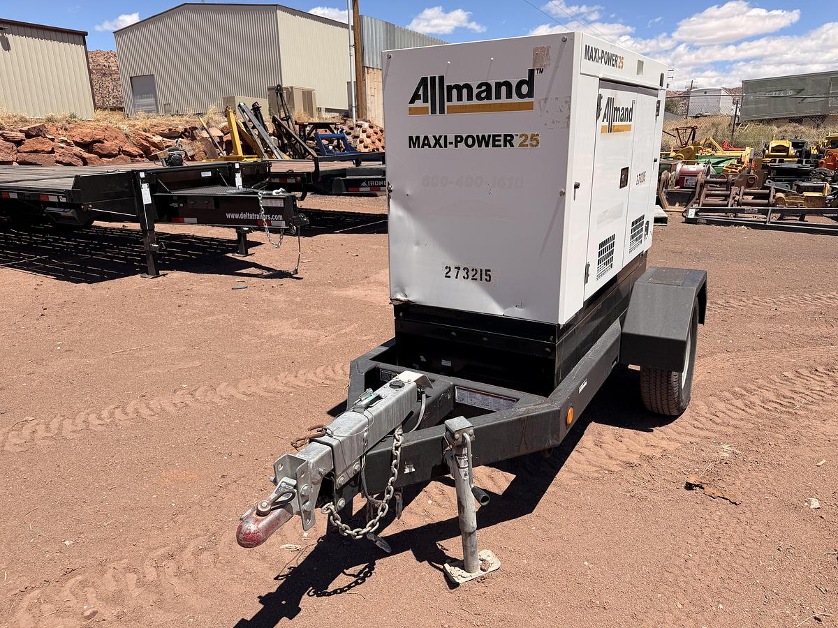 Used 2019 Allmand 25 KVA/30 kW Generator