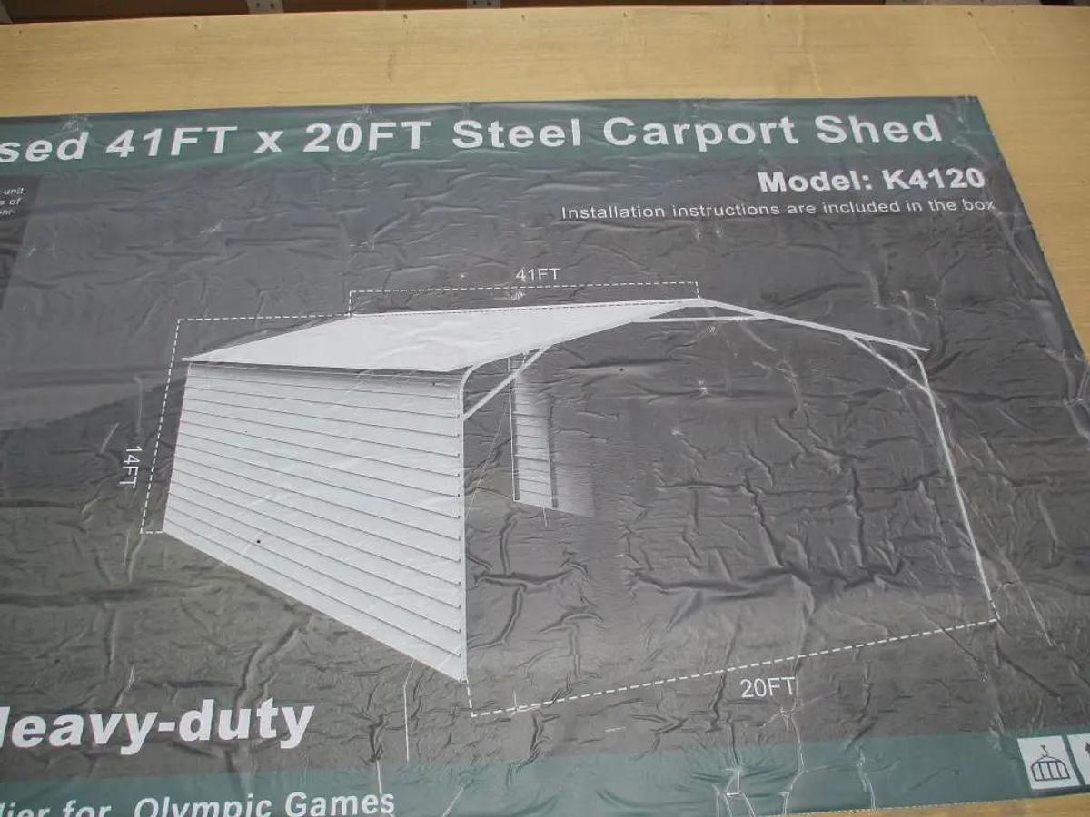 41' x 20' Metal Carport