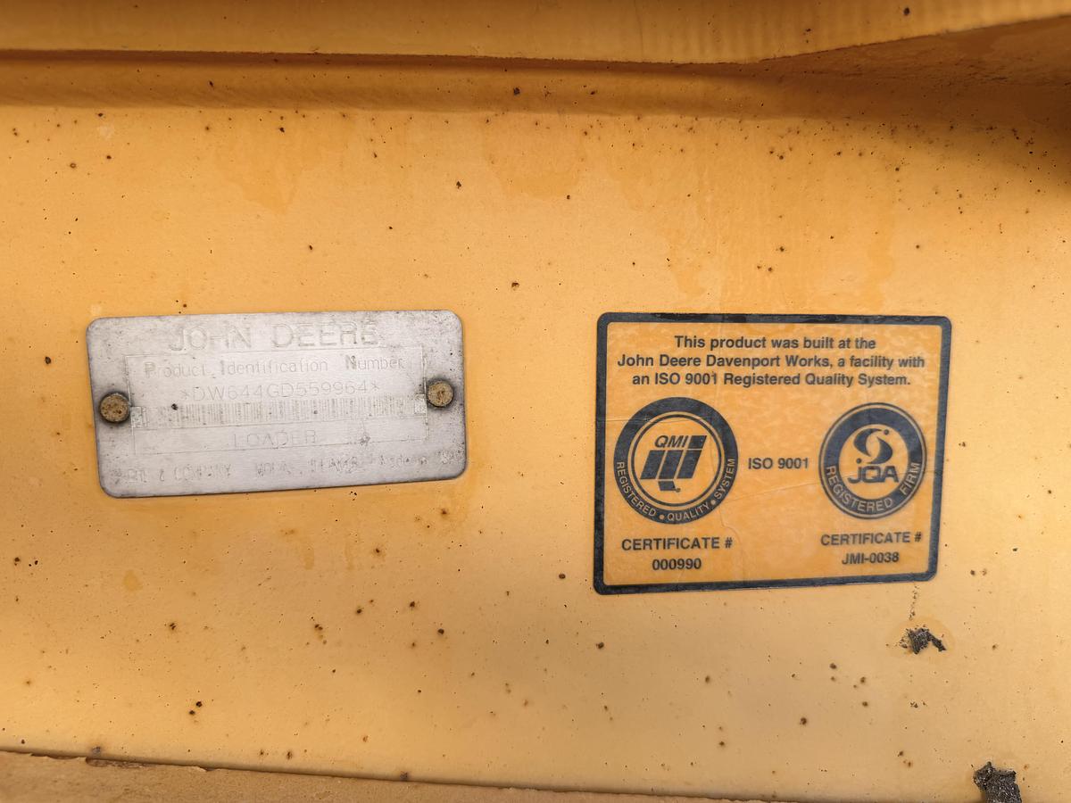 Used 1997 John Deere Loader