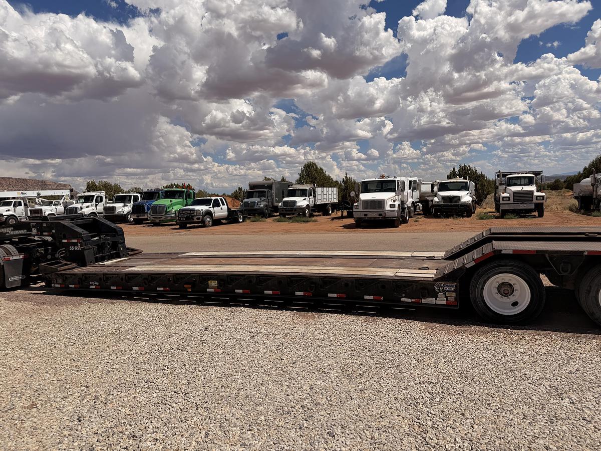 Used 2013 Eager Beaver Lowboy Equipment Trailer