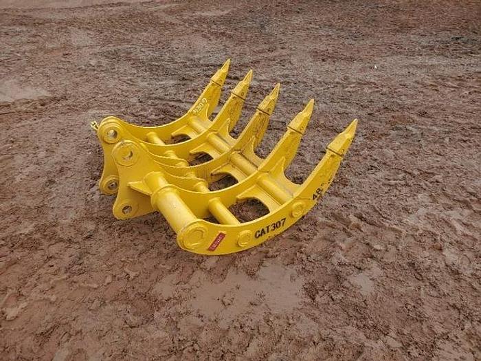 48" Excavator Rake