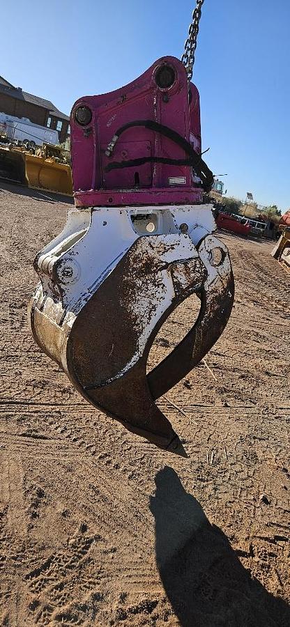 Used Rotating Excavator Grapple