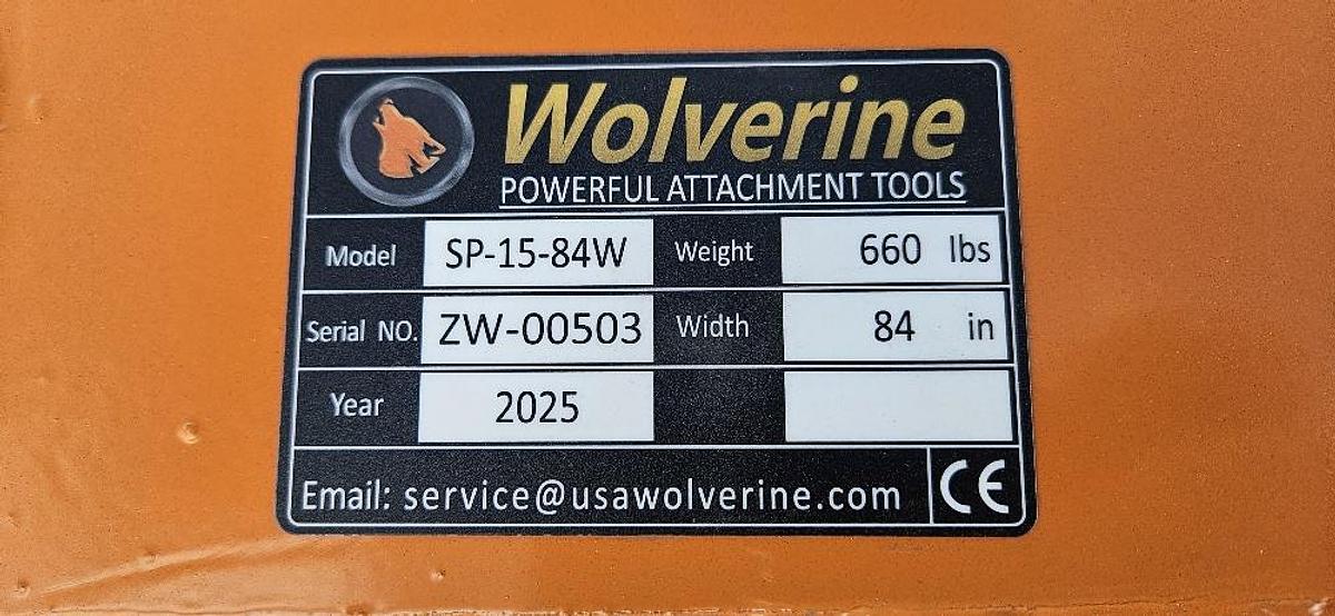 Skid Steer Snow Plow