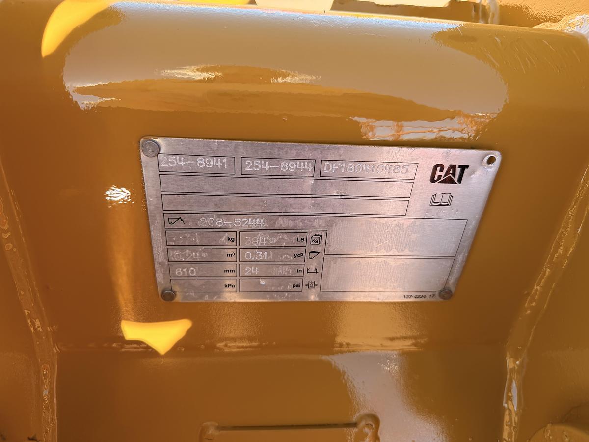Used 24" CAT Excavator Bucket