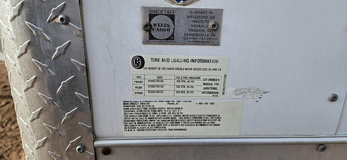 Used 20' Box Trailer