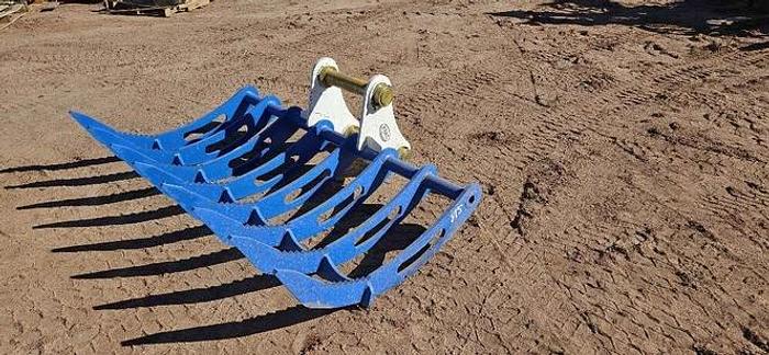 71" Excavator Rake