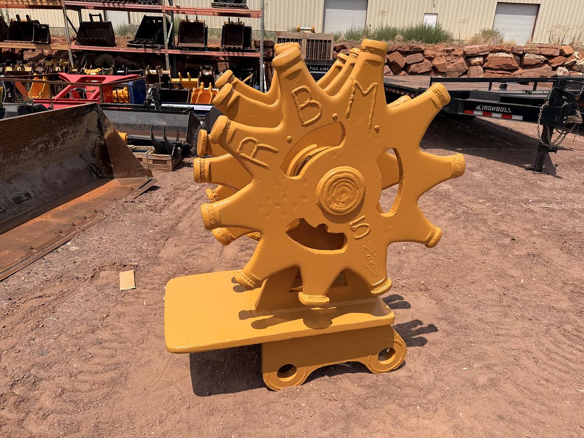 Used 24" Excavator Compaction Wheel