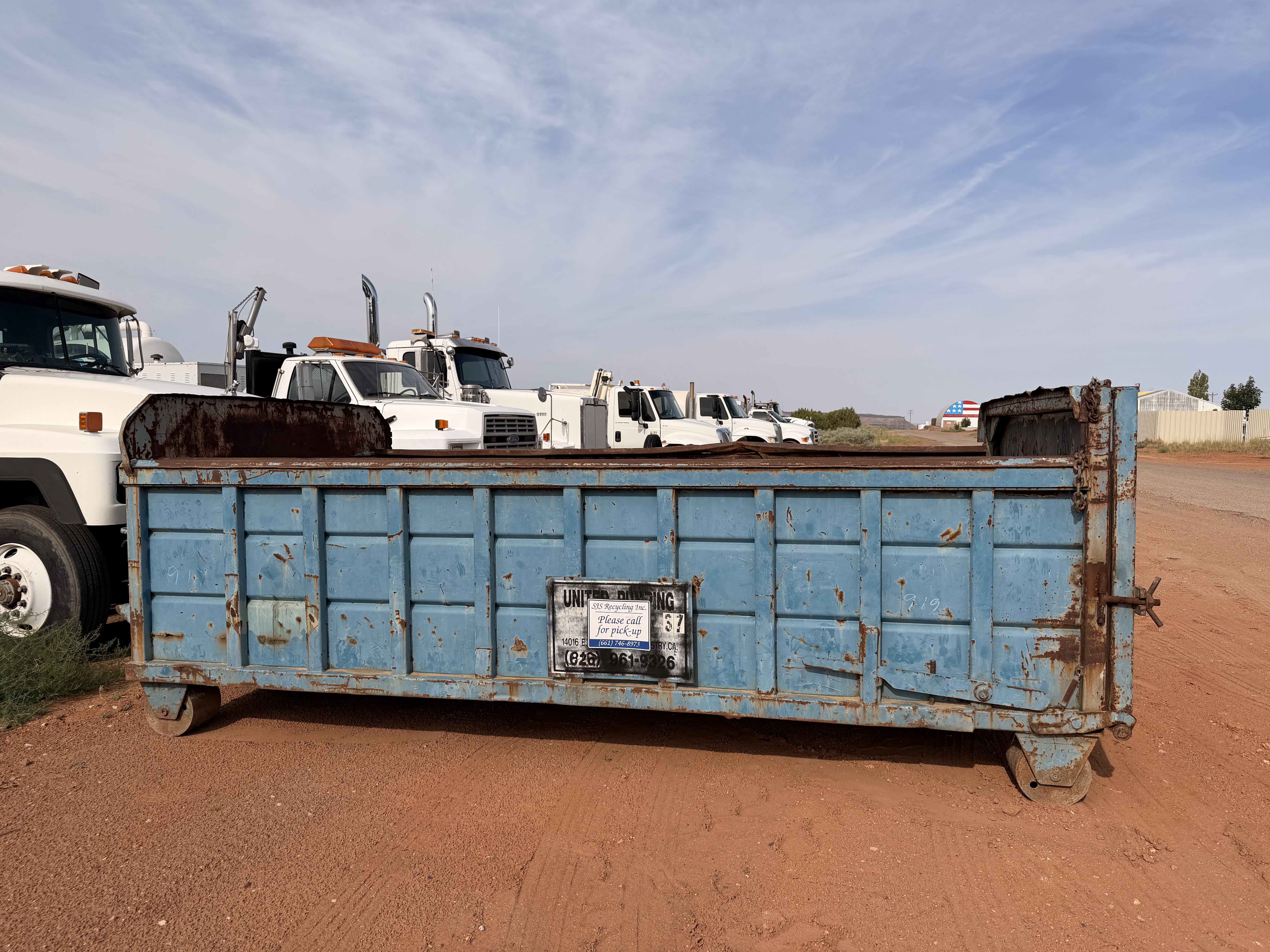 Used 14ft Roll-Off Dumpster