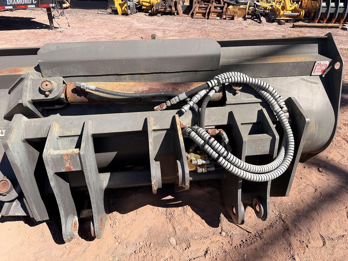 Used 9ft Loader Side Dump Bucket