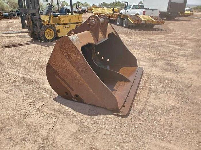 Used 85" Excavator Grading Bucket