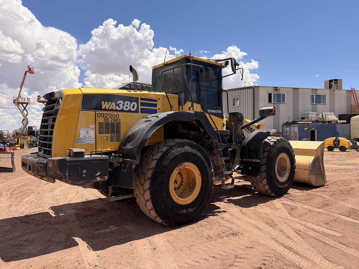Used 2017 Komatsu WA380 Wheel Loader
