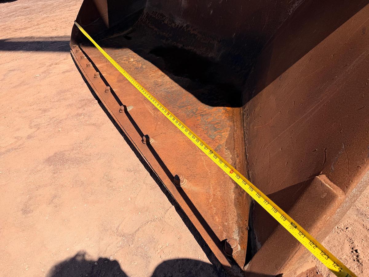 Used 10ft Loader Side Dump Bucket