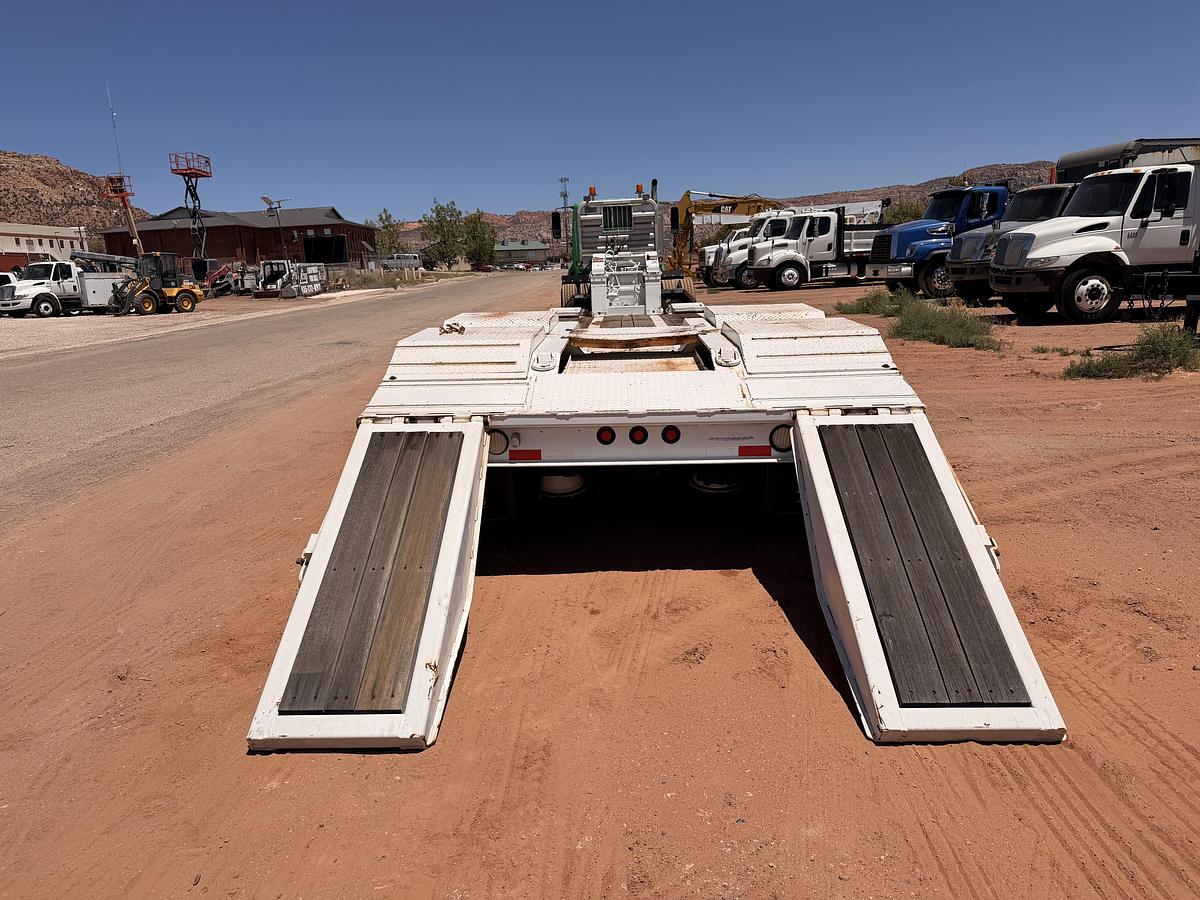 Used 2009 Trail King Lowboy Equipment Trailer