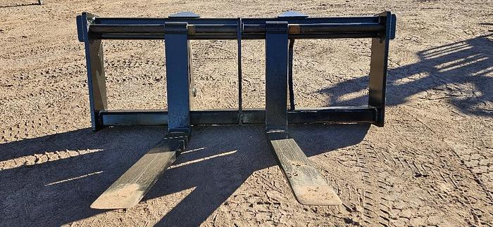 Used 60" Long Cat Loader Forks 