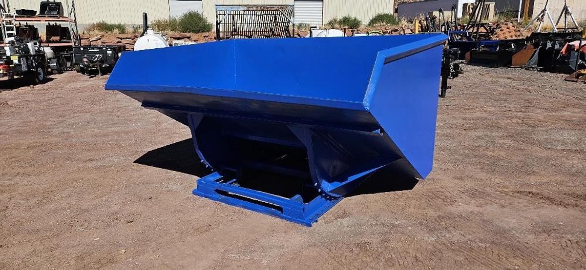 Used 8' Self Dumping Hopper