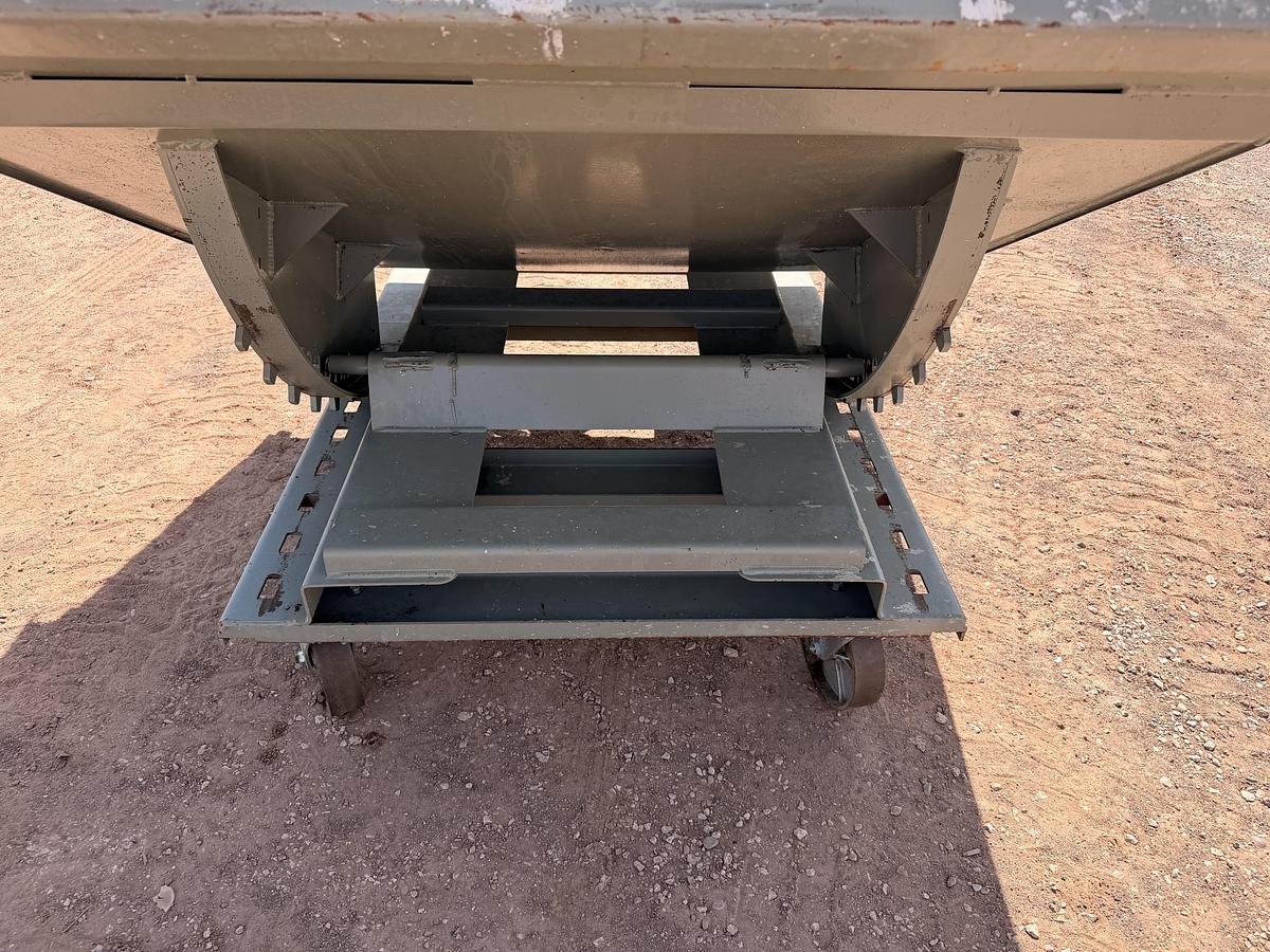 Used Forklift Dump Bin