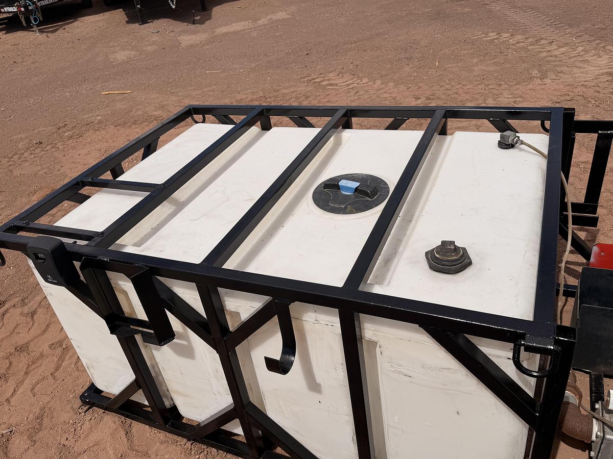 Used Water Tank Skid With Pump