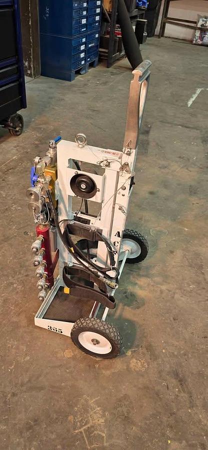 Used Dual Tank Supply Wheel Cart