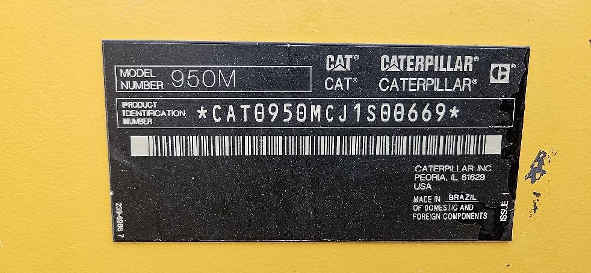 Used 2017 CAT 950M Loader