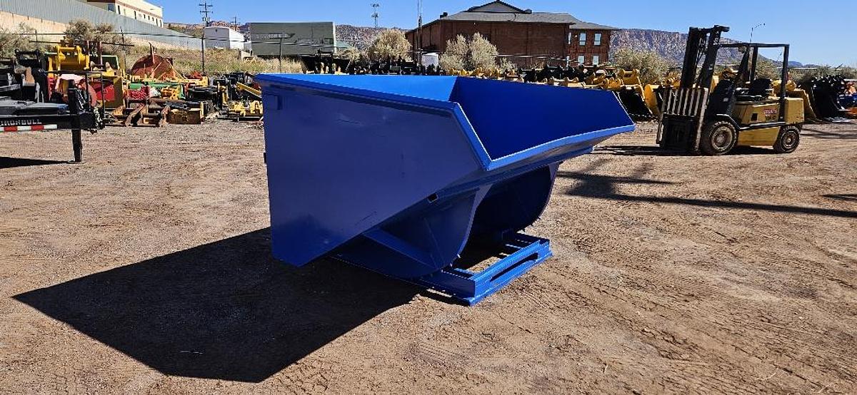 Used 8' Self Dumping Hopper