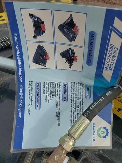 54" Excavator Brush Cutter