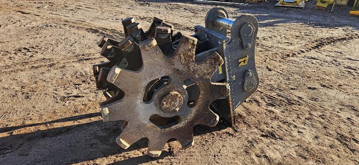 Used 36" Excavator Compaction Wheel