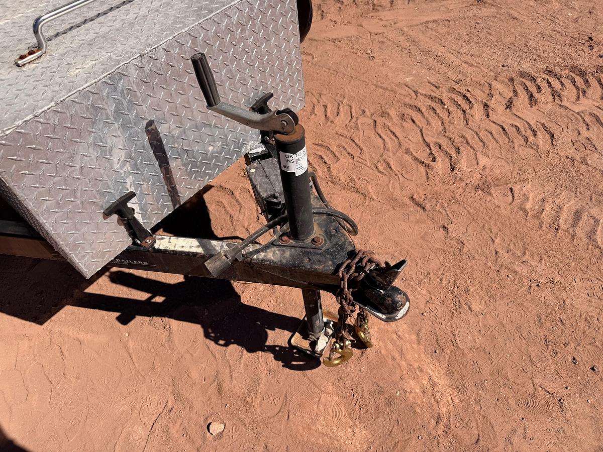 Used Cargo Box Trailer