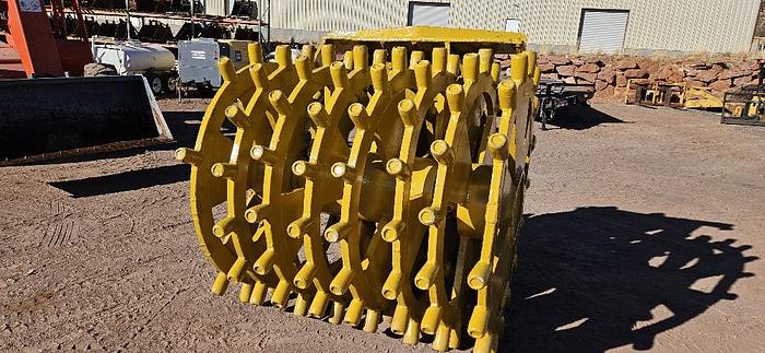 Used 62" Excavator Compaction Wheel