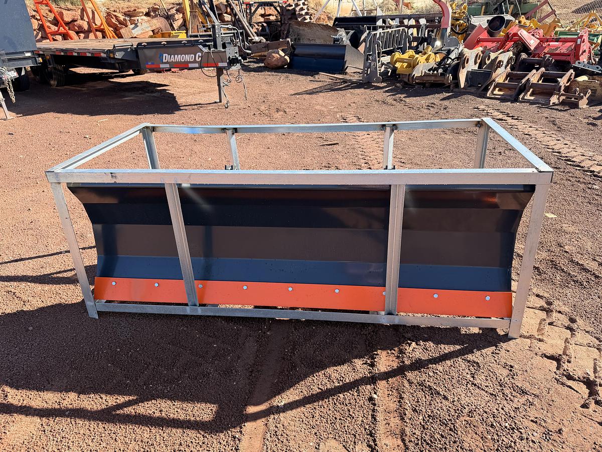 84" Skid Steer Snow Pusher