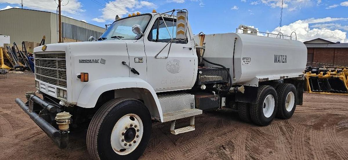 Used 1985 Kodiak 3,000 Gallon Water Truck