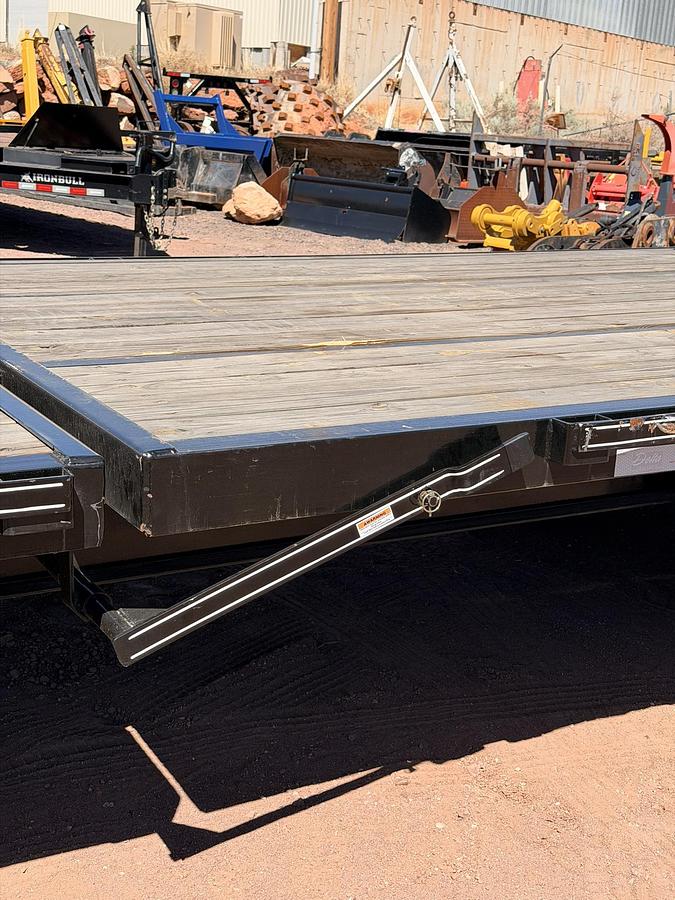 Used Delta Tilt Deck Equipment Trailer