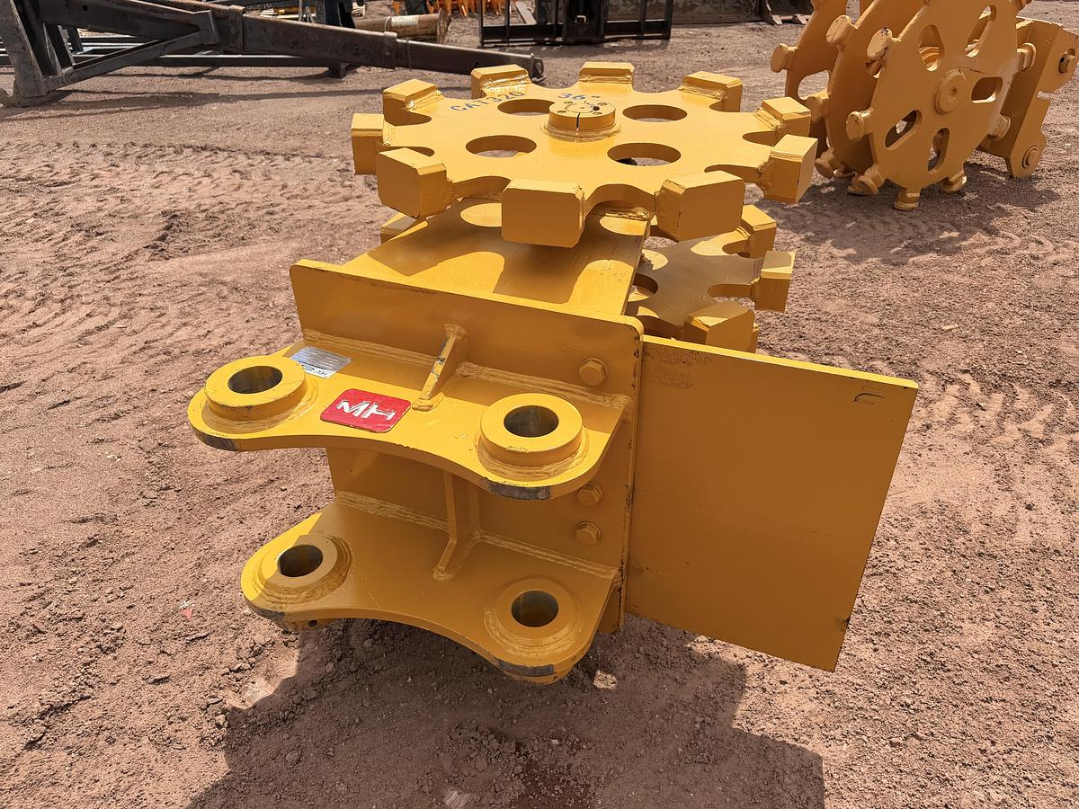 Used 36" Excavator Compaction Wheel