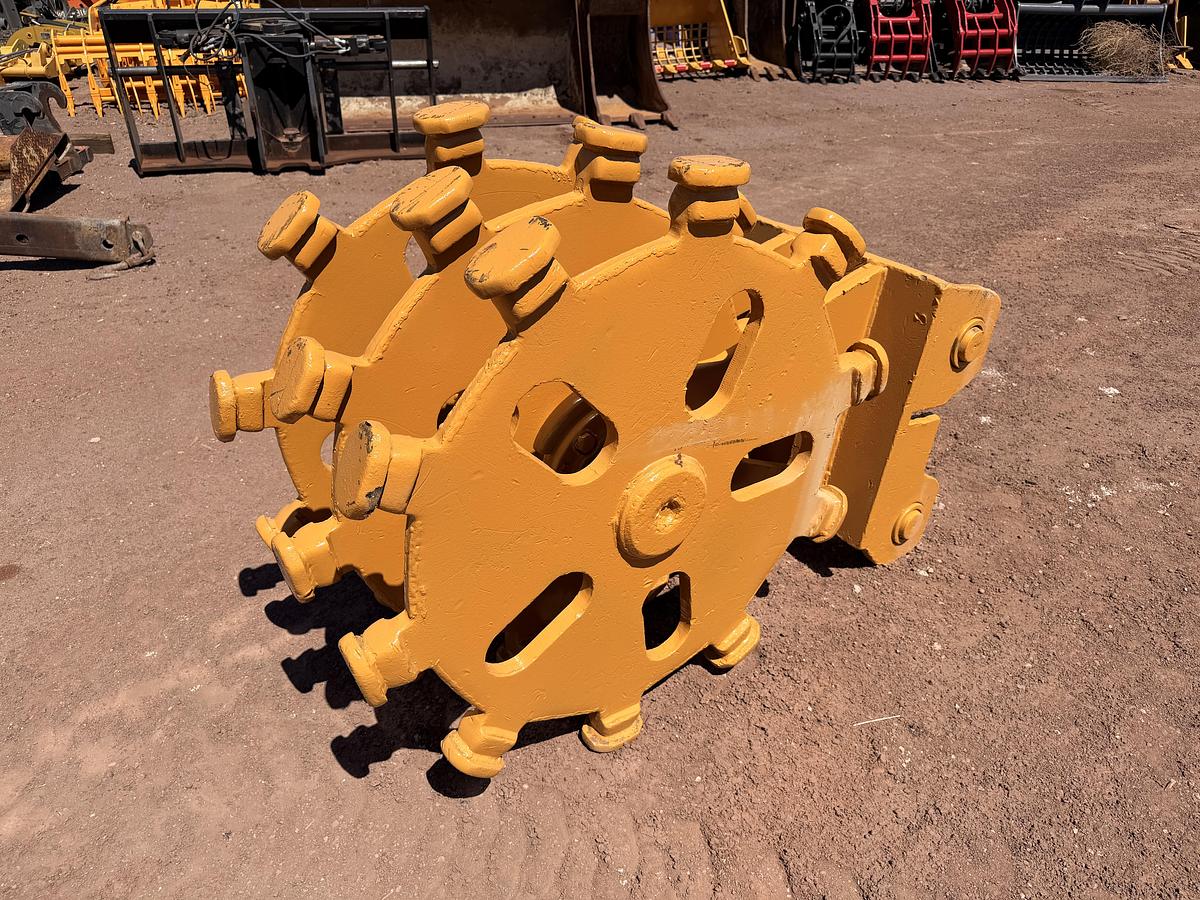 Used 24" Excavator Compaction Wheel