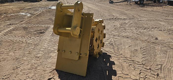 Used 30" Wide Excavator Compaction Wheel