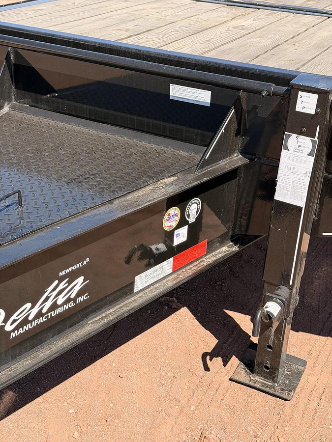 Used Delta Tilt Deck Equipment Trailer