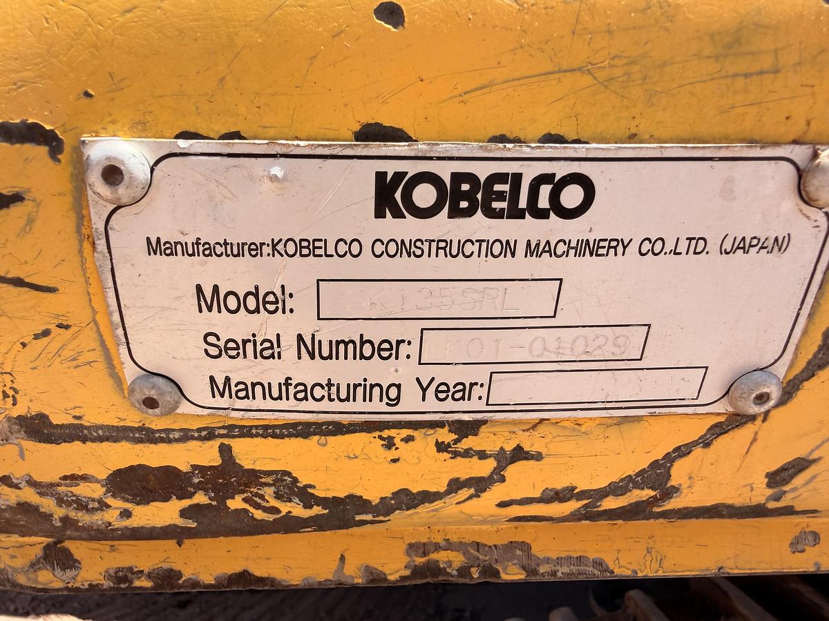 Used 2001 Kobelco 135 SR Excavator