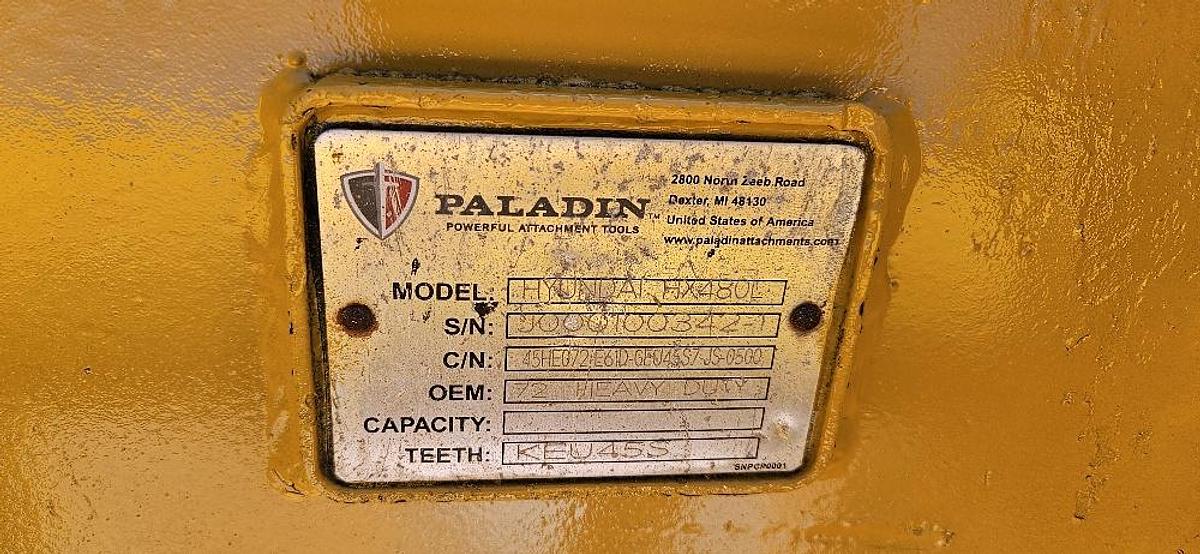 Used 76" Excavator Bucket