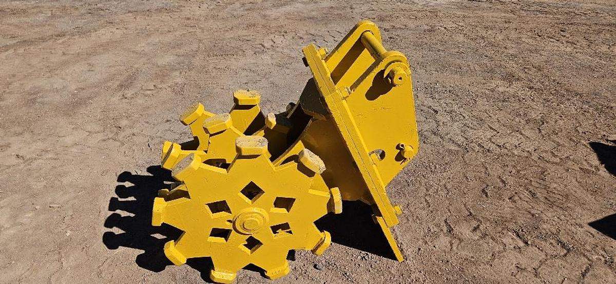 Used 18" Backhoe Compaction Wheel