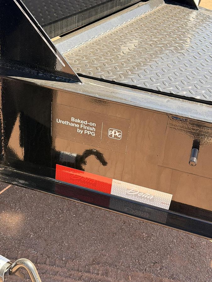 Used Delta Tilt Deck Equipment Trailer
