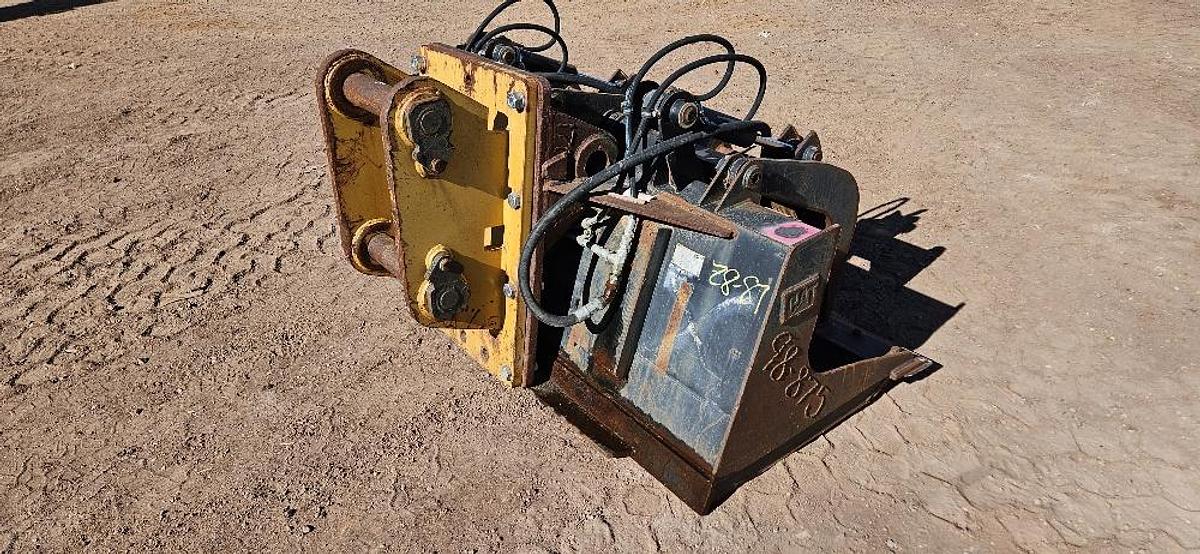 Used 75" Excavator Grapple Bucket