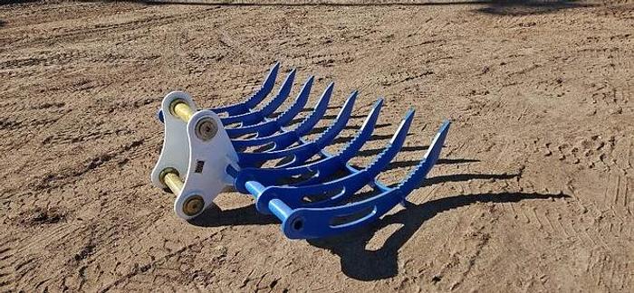71" Excavator Rake