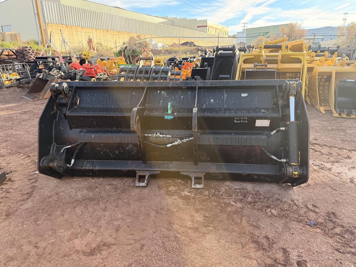 Used 9' CAT Clamshell Loader Bucket