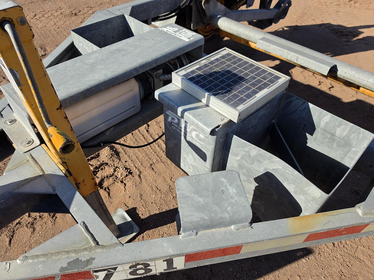 Used Hydraulic Reel Trailer