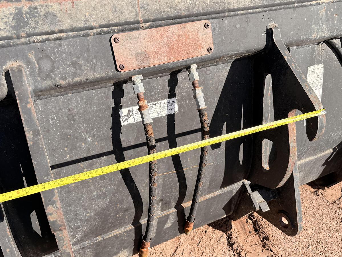 Used 78" Clam Shell Loader Bucket