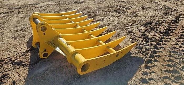 Excavator Rake