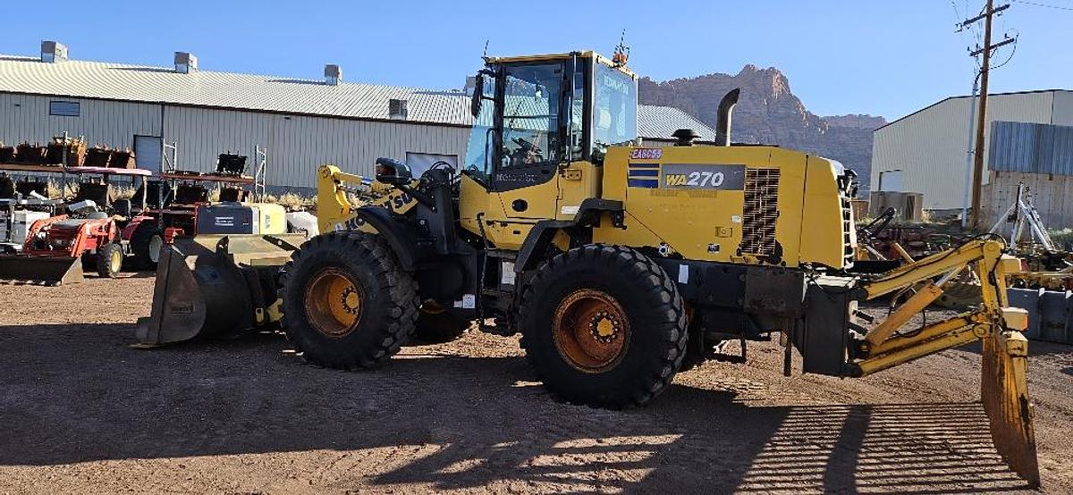 Used 2014 Komatsu WA270-7 Loader | HVAC, Stereo, Ride Control