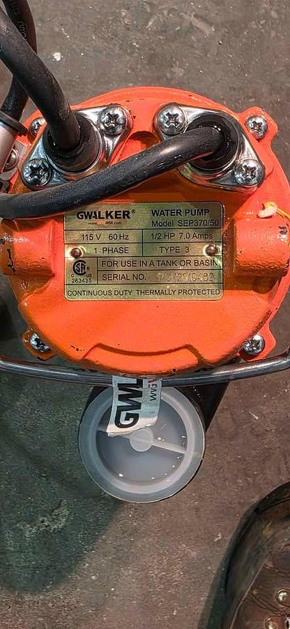 GWalker Submersible Water Pump