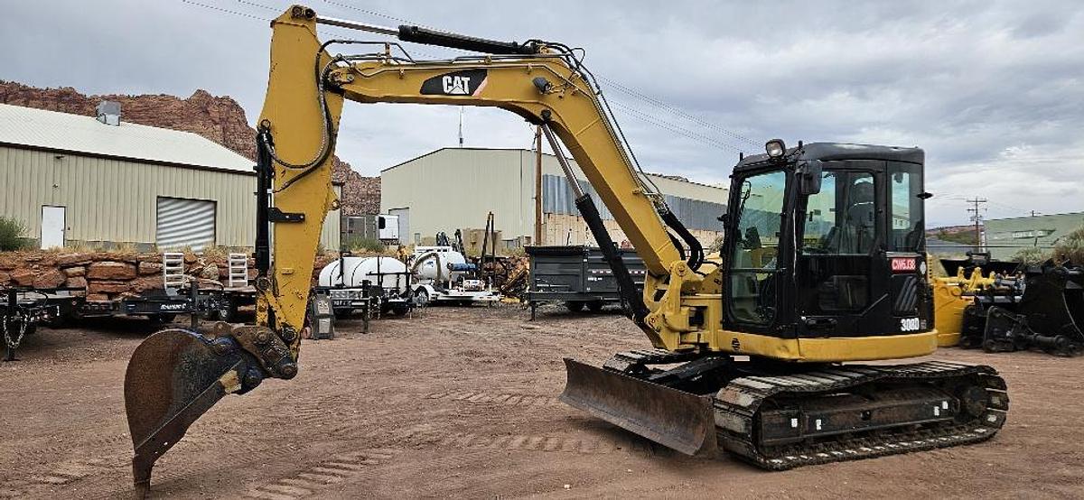 Used 2010 CAT 308DCR Mini Excavator